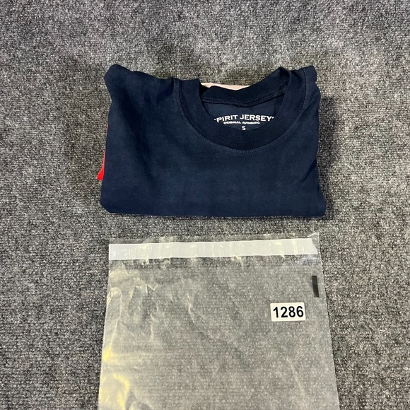 USA Patriotic Spirit Jersey LS Tie Dye Crewneck T-Shirt Oversized RWB Size S - Picture 13 of 13